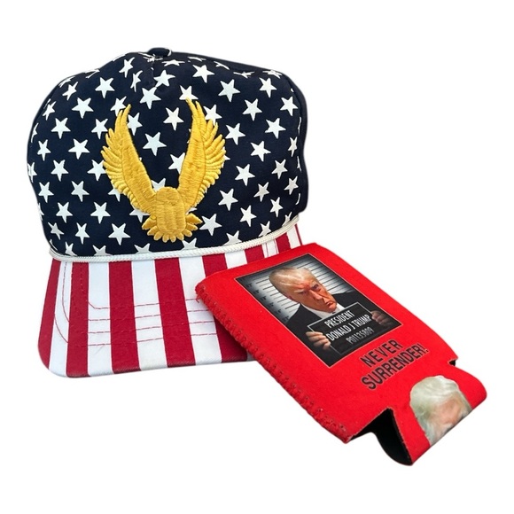 cali fame headwear Other - MAGA bundle- hat and Koozi MADE IN USA